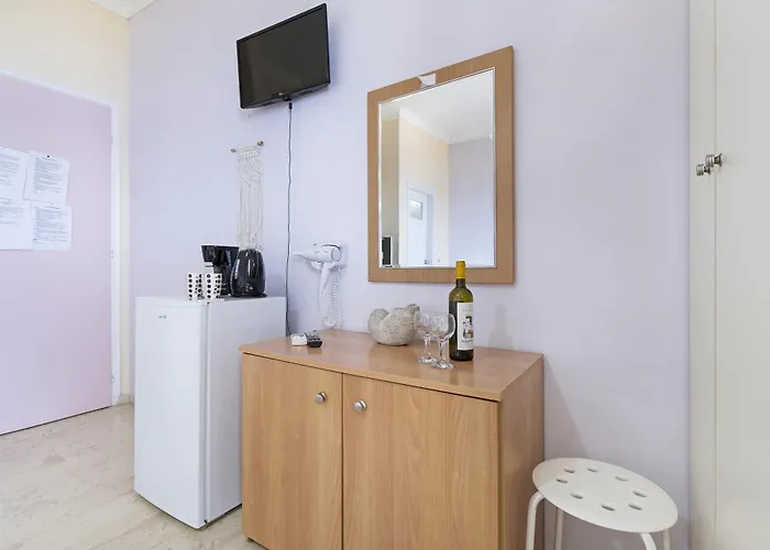 Tasoula With Sea View 6 아파트 니키아나