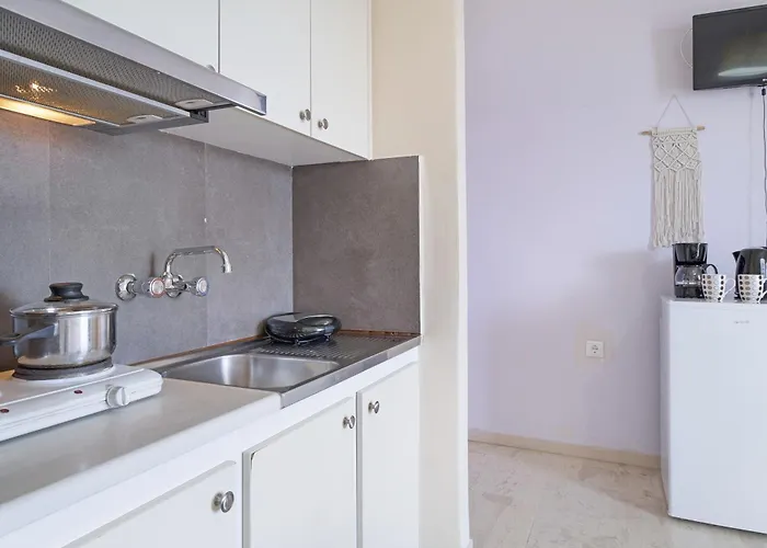 Tasoula With Sea View 6 아파트 니키아나